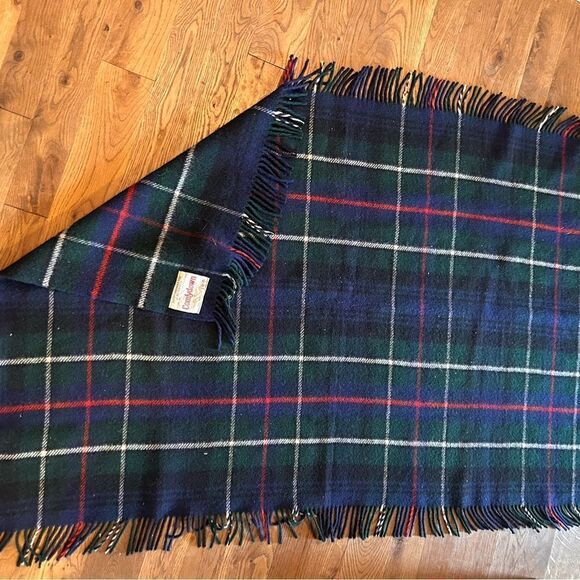 Vintage James Pringle of Inverness Comfydown All Wool Blanket Scotland T…